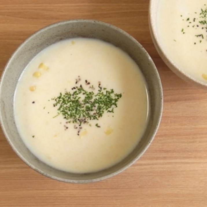 【超簡単】冷たいコーンスープ